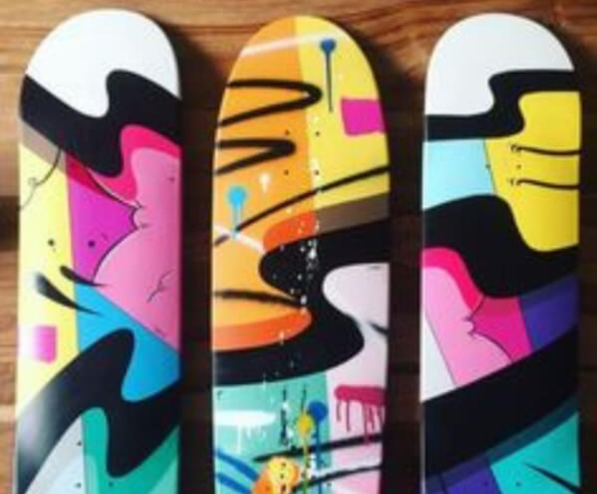 Create your own Skate deck- Thur 8th Jan