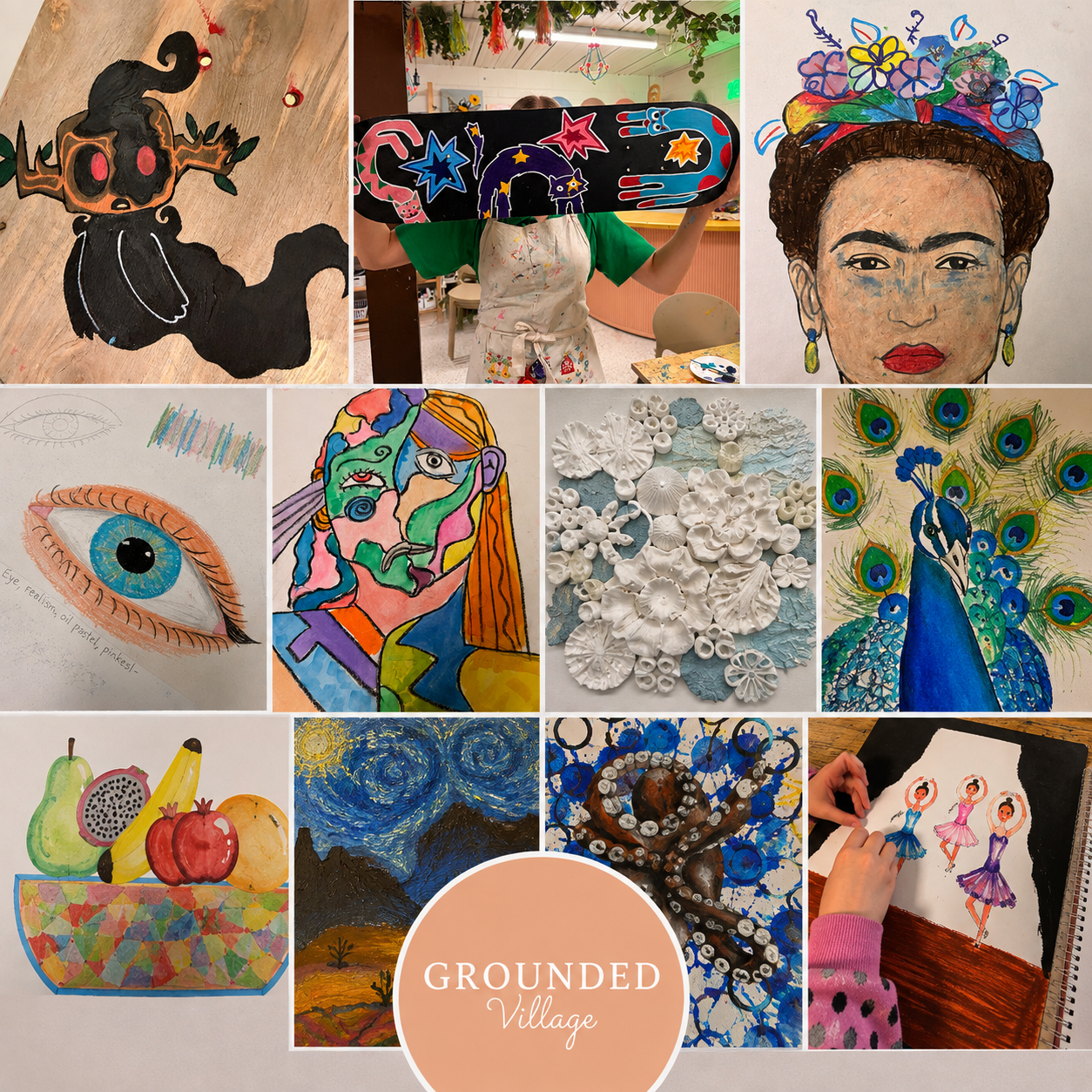 WEDNESDAY CLASS- Primary kids Art - Term 4