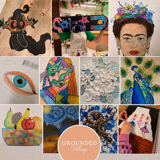 WEDNESDAY CLASS- Primary kids Art - Term 4