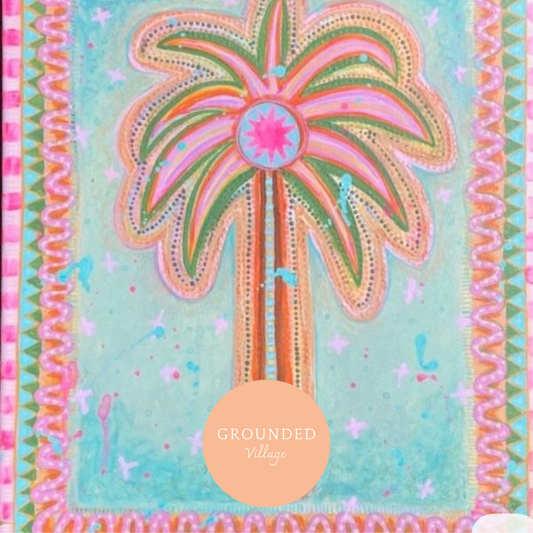 Ceramic palms paint Play- Wed 14th Jan