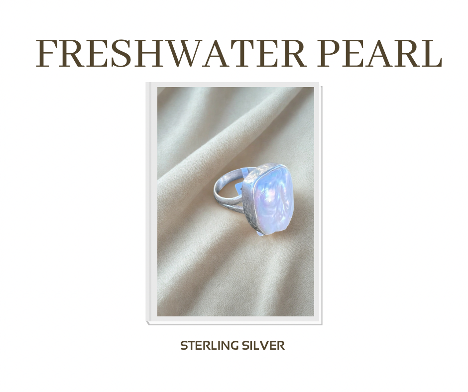Enchantress freshwater pearl ring