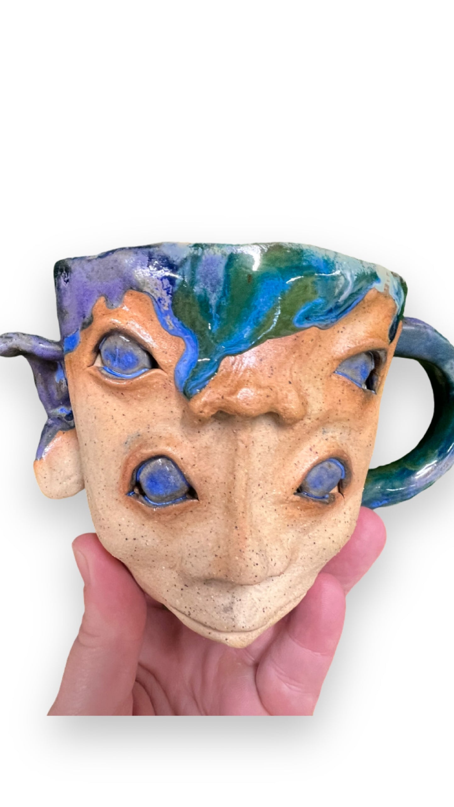 Enchanting fairy folk mugs 'Burkie'