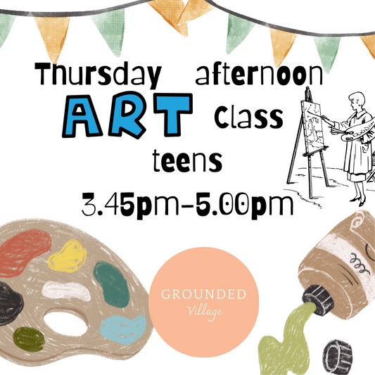 THURSDAY TEEN ART CLASS - Term 4