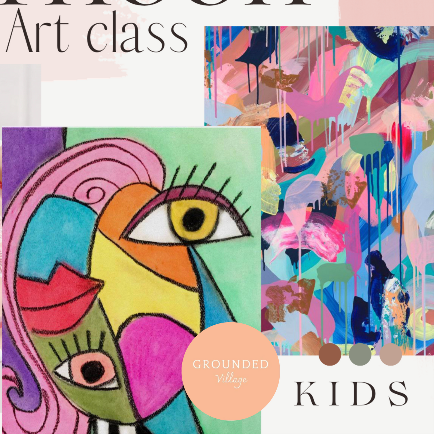 TUESDAY KIDS ART CLASS- TERM1