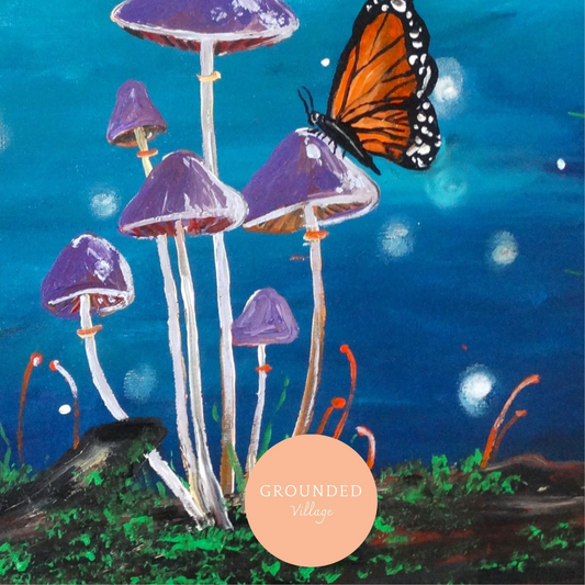 Forest Mushroom paint & Nibble -Sun 2nd June