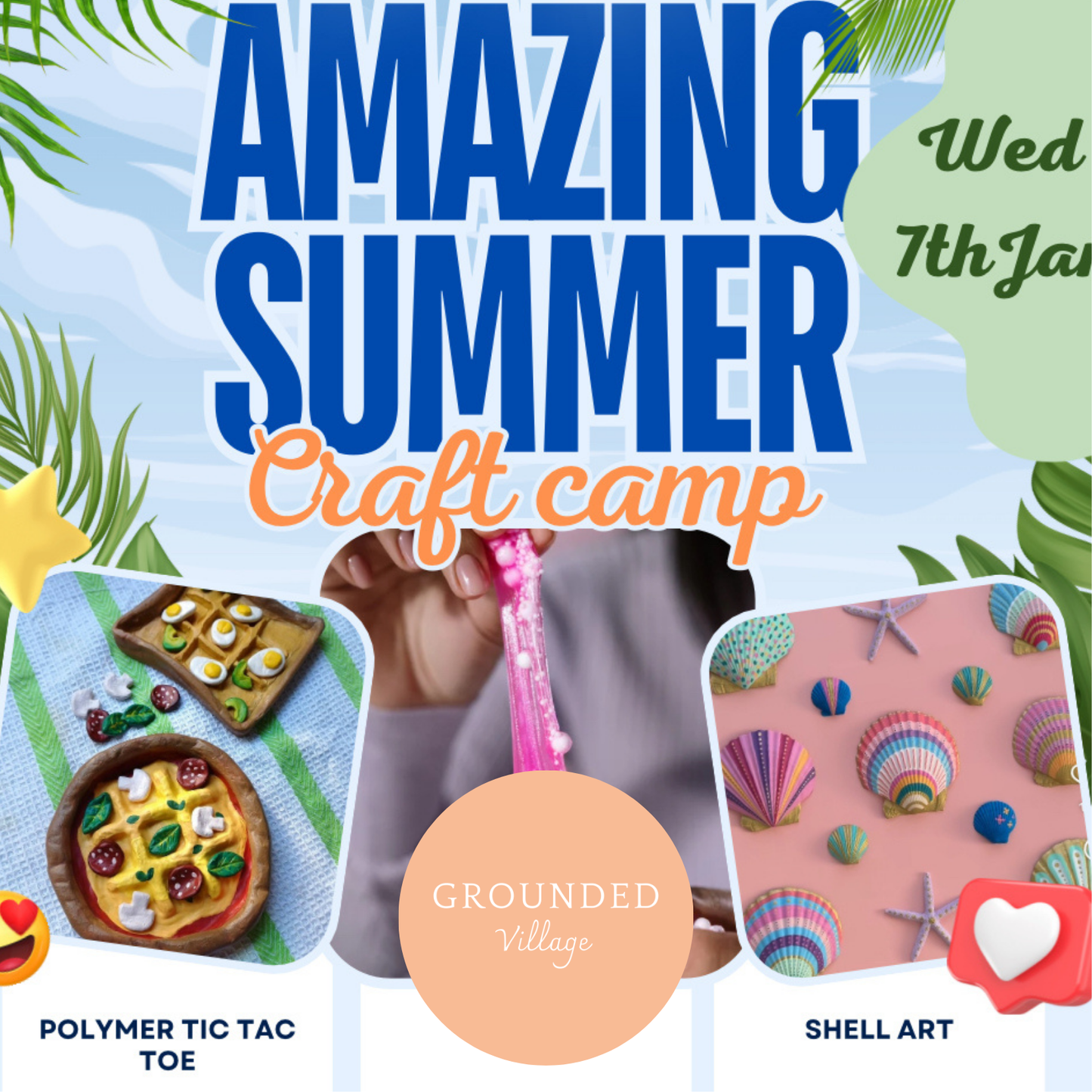 New Year Craft Camp special - Wed 8TH Jan