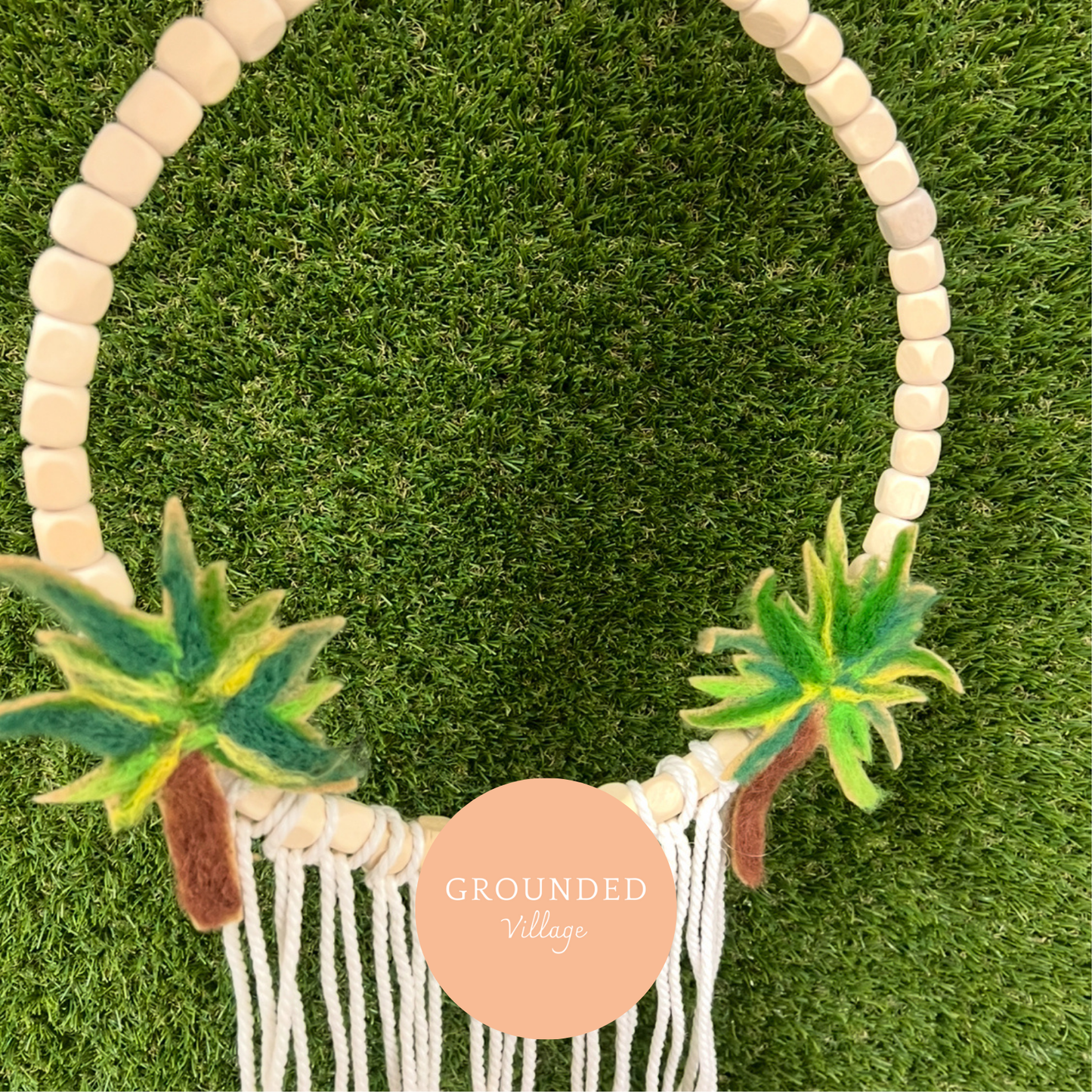 Needle felt Christmas Wreaths