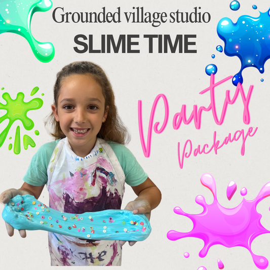 Slime Time birthday Party