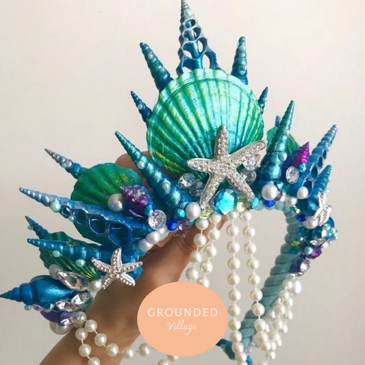Mermaids & Mermen Shell Crowns- Fri 3rd July