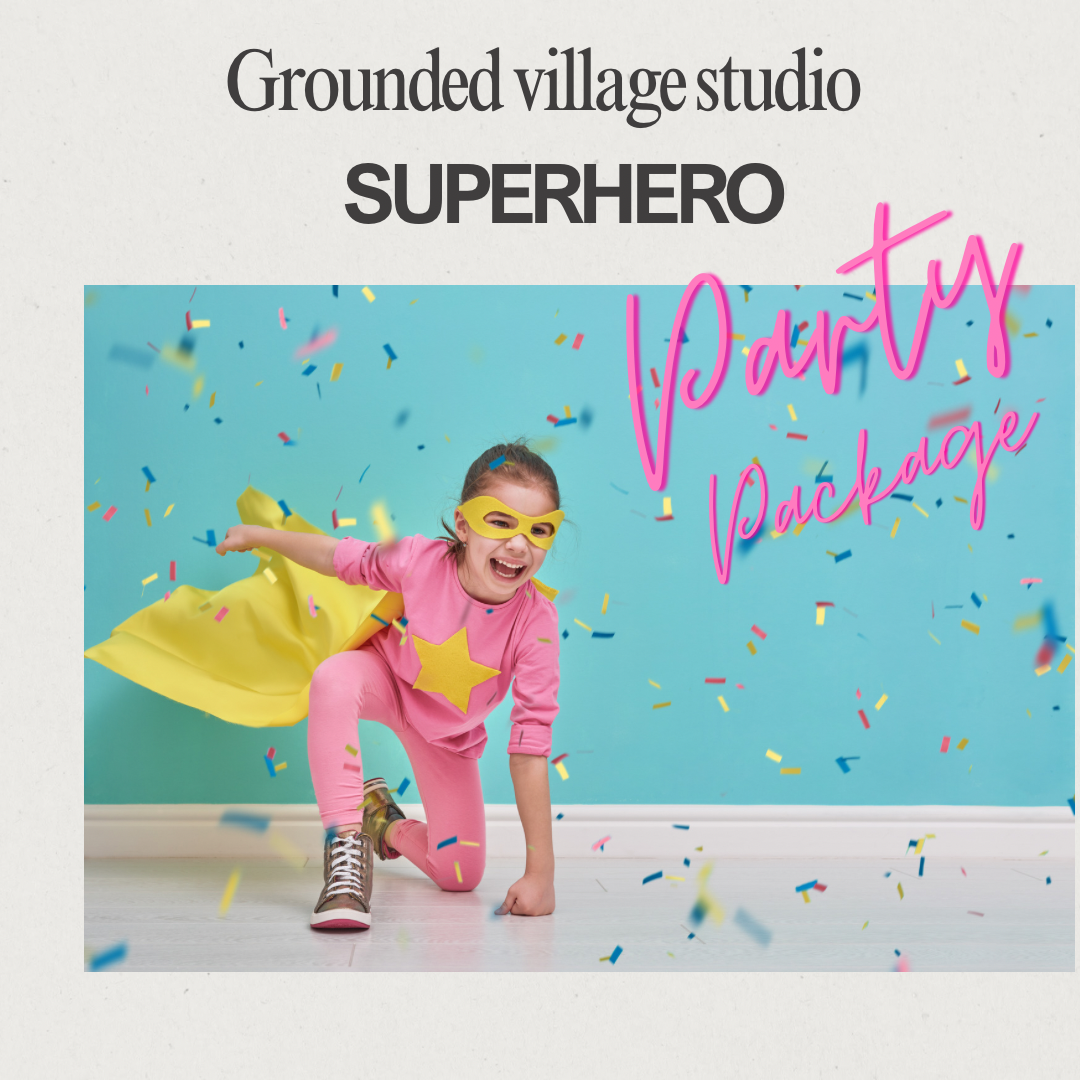 Superheros party package