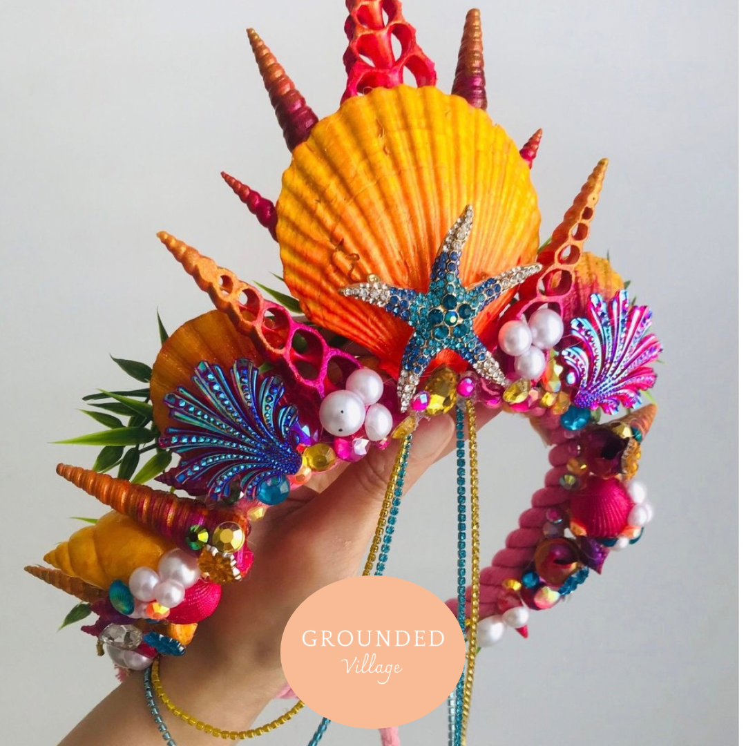 Mermaids & Mermen Shell Crowns- Fri 3rd July