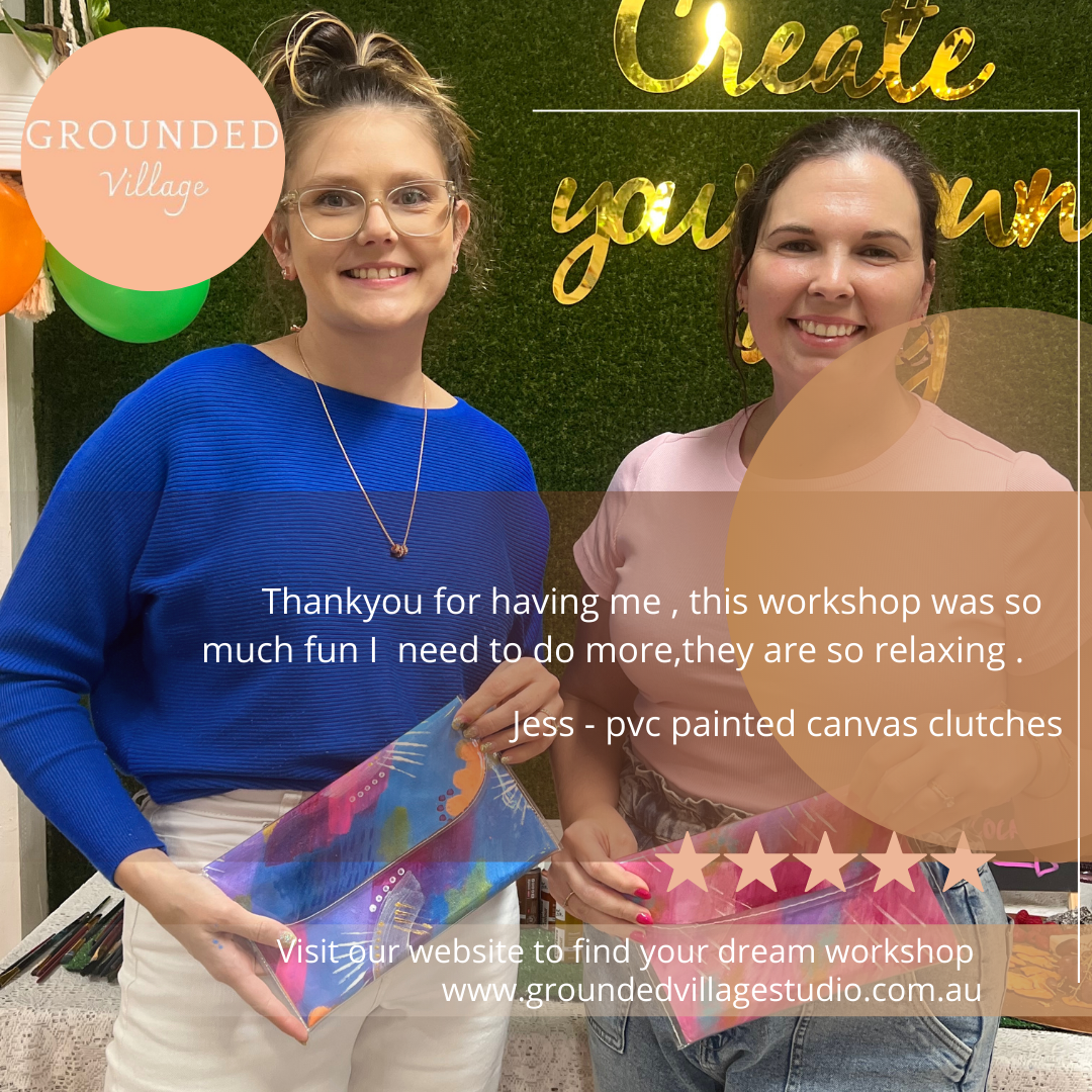 Canvas Clutch workshop