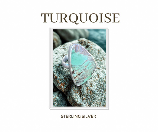 Forest Ring Green Turquoise