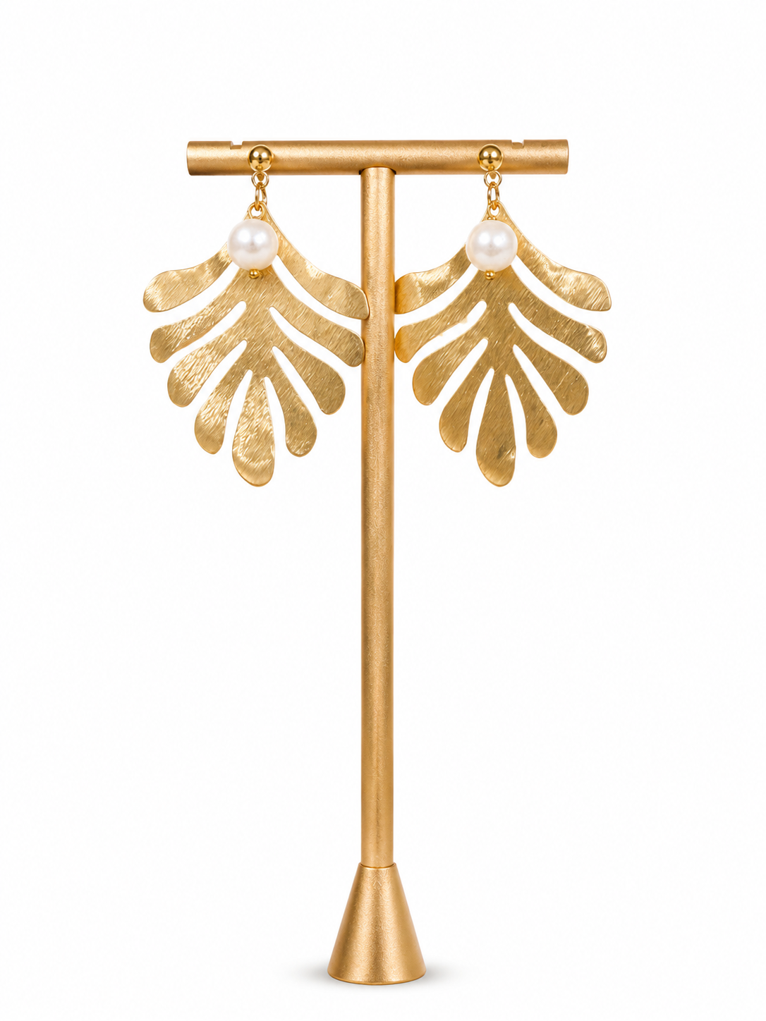 Freshwater palm Earrings