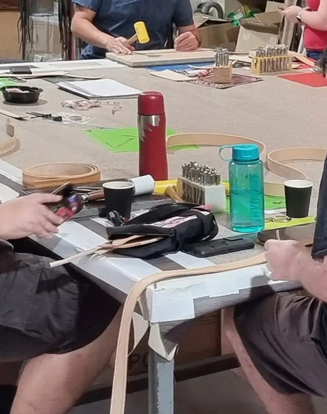 leather Belt making workshop