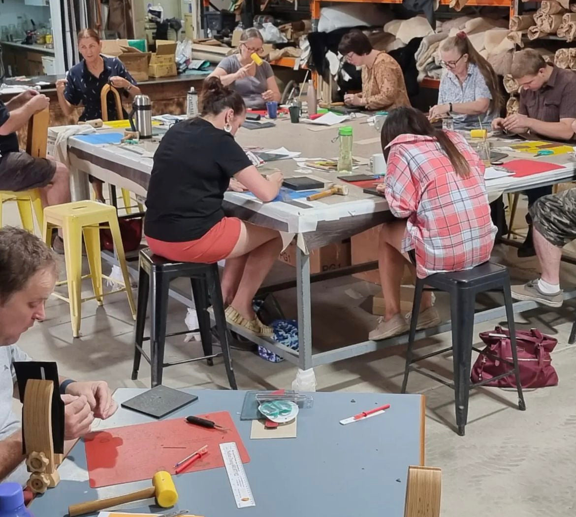 leather Belt making workshop
