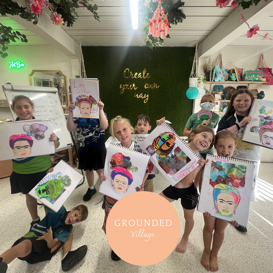 Art class 2- Alcohol Ink Frida-  Wed 15th April