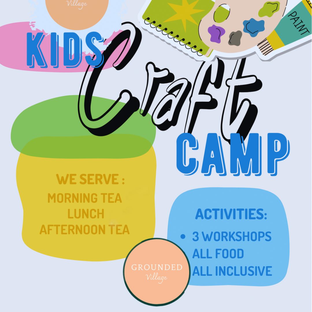 CRAFT CAMP 1 - Fri 25th Sept