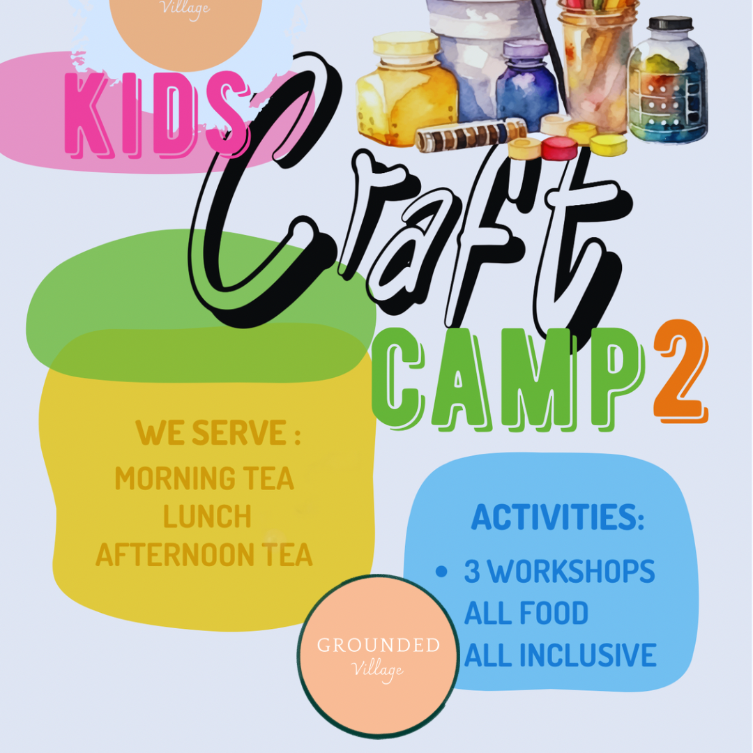 CRAFT CAMP 2- Fri 25th Sept