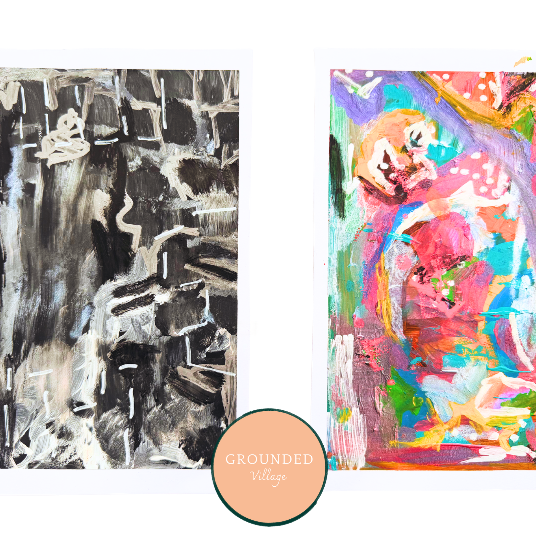 The wonderful World of Abstract mini art works-Thurs 1st Oct