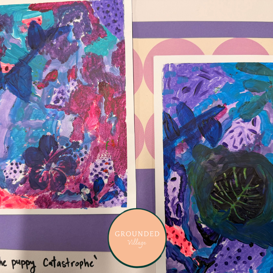 The wonderful World of Abstract mini art works-Thurs 1st Oct