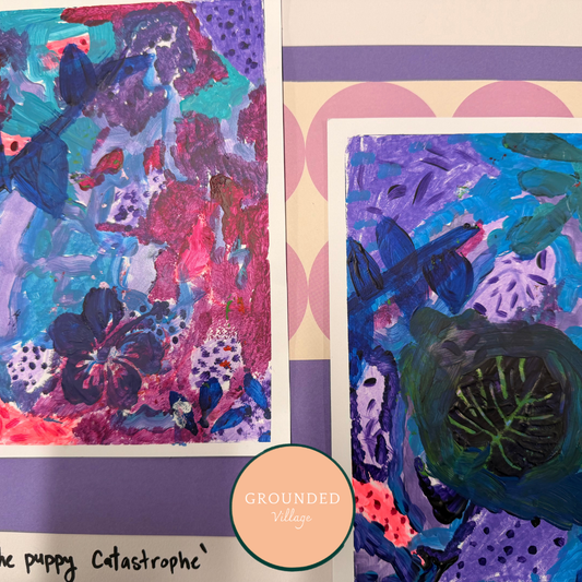 The wonderful World of Abstract mini art works-Thurs 1st Oct