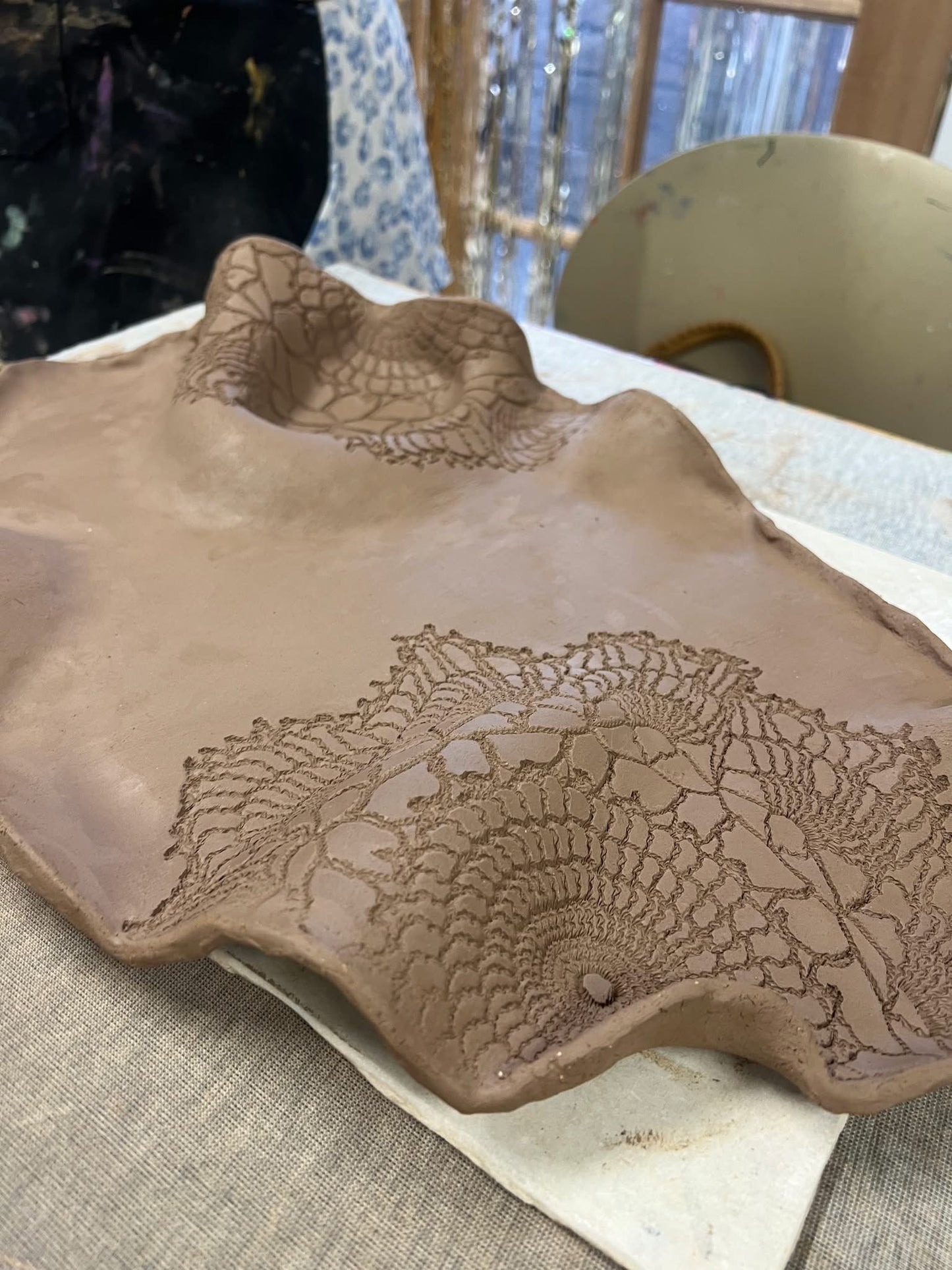 Tapas platter ceramic hand building workshop-  Sat 1st Aug