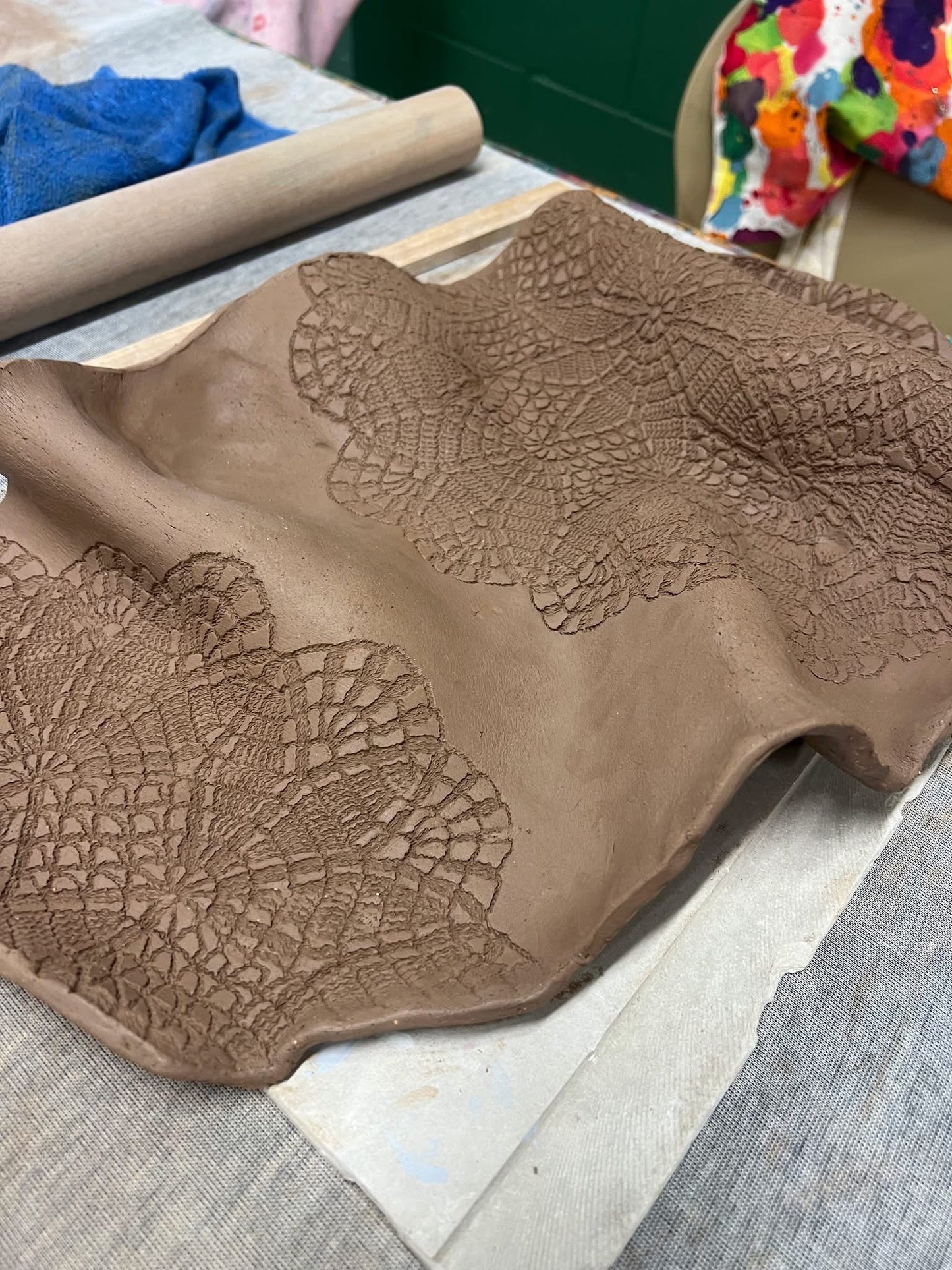 Tapas platter ceramic hand building workshop-  Sat 1st Aug