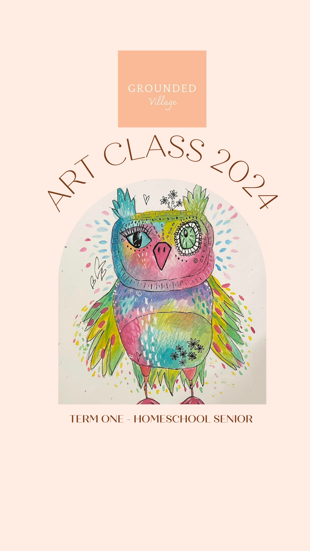 Homeschool senior art class - Thursday