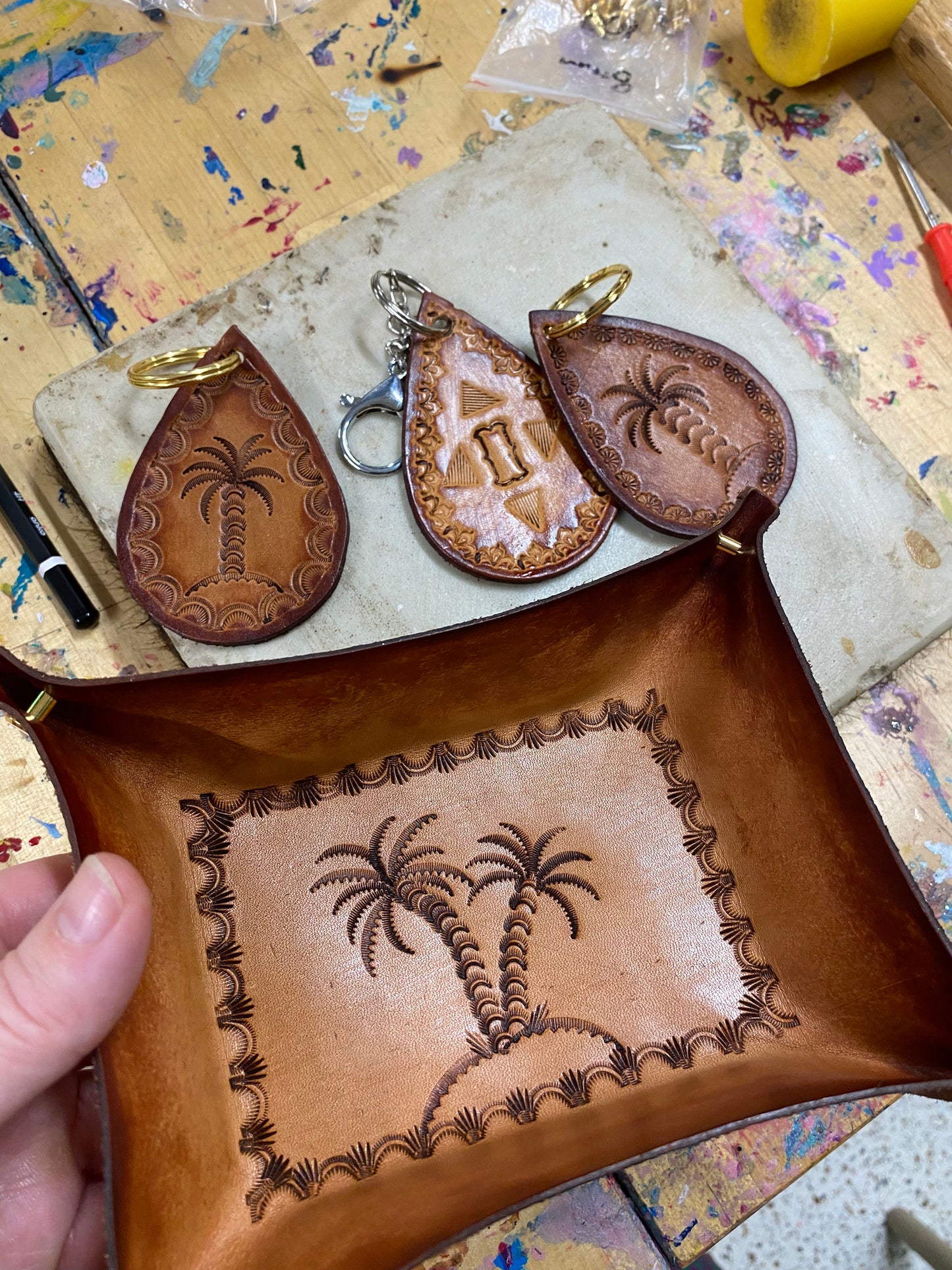Leather work -Creative tooling Experience- Sat 20th June