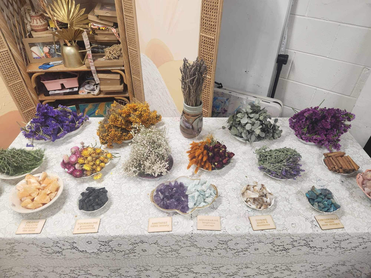Crystal herbal wands workshop-Sun 6th Sept