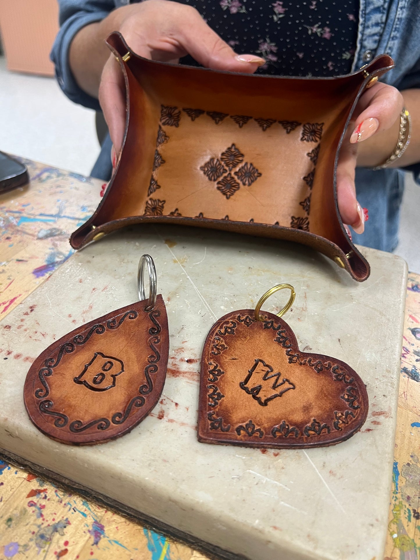 Leather work -Creative tooling Experience- Sat 20th June