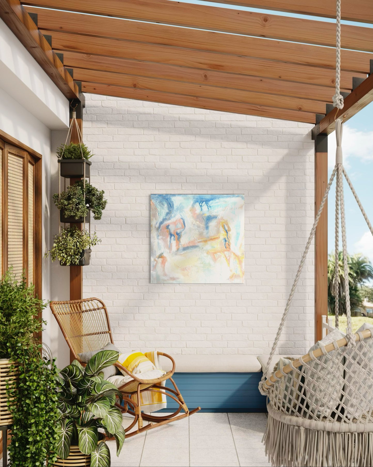 Ethereal Dance of the rivers- Original Artwork