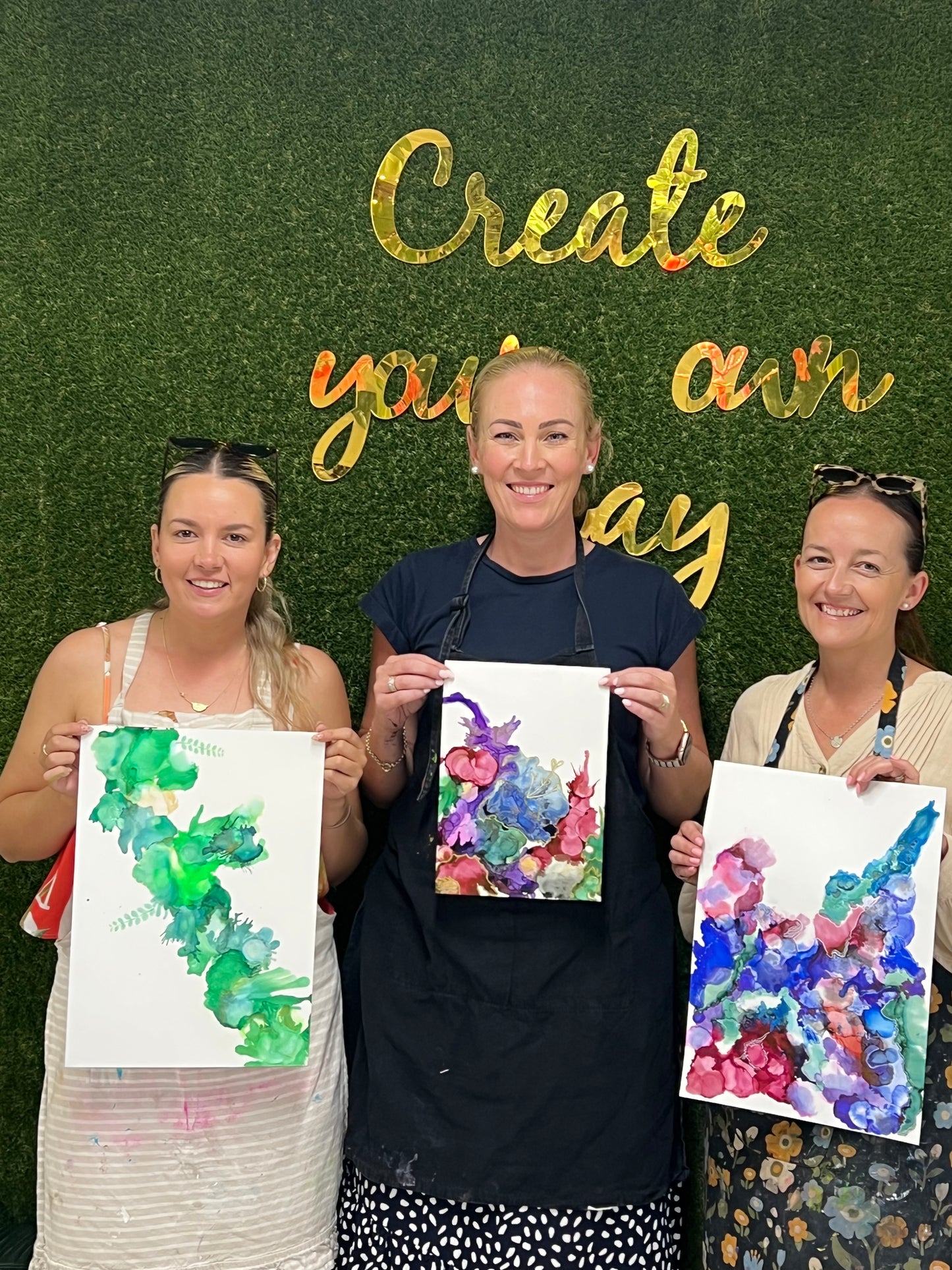 Alcohol ink art workshop- Sat Aug 15th