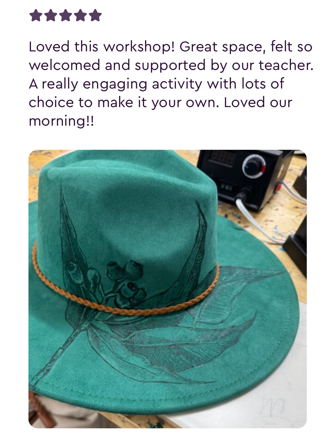 Burn your brim Hat burning Experience