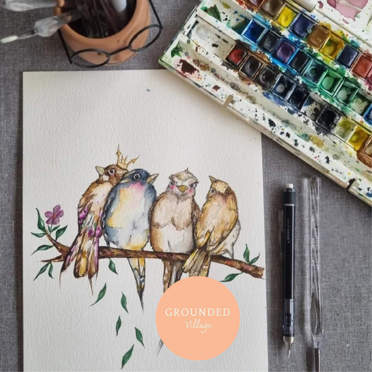Drawing and Watercolour Workshop- Sunday 12th oct