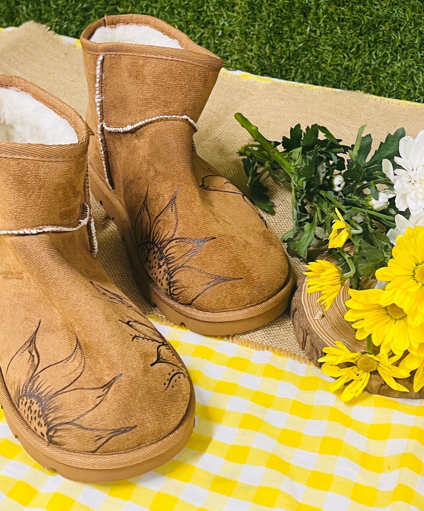 Burnt boots slipper burning workshop- Sat 9th Aug