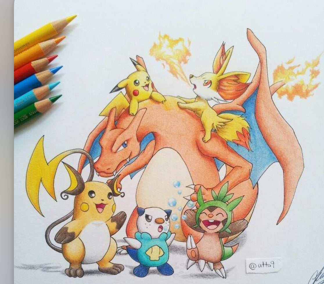 Pokemon -Drawing workshop- Tues 13th Jan