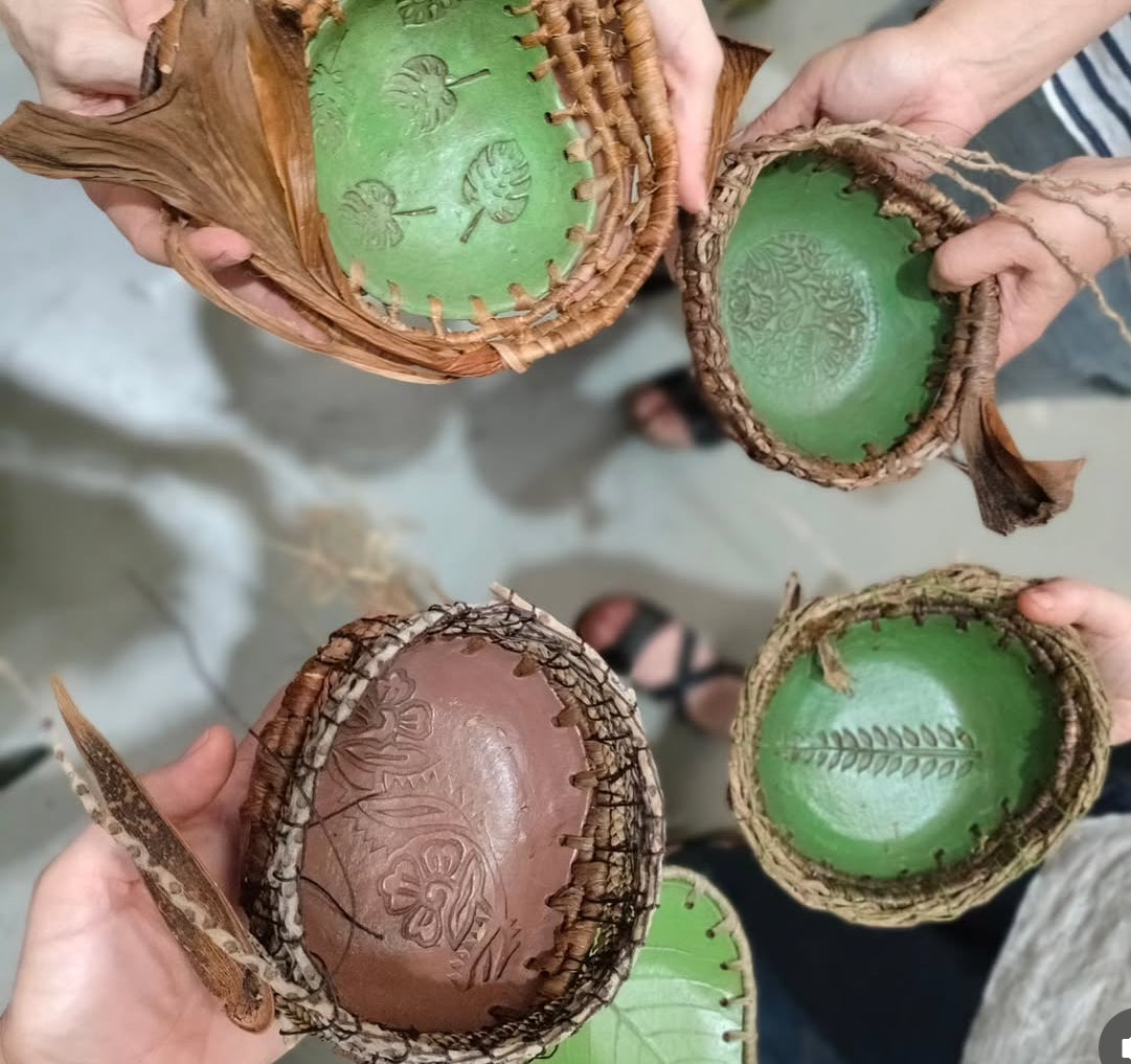 Basket weaving on pottery workshop - Sun 14th Sept