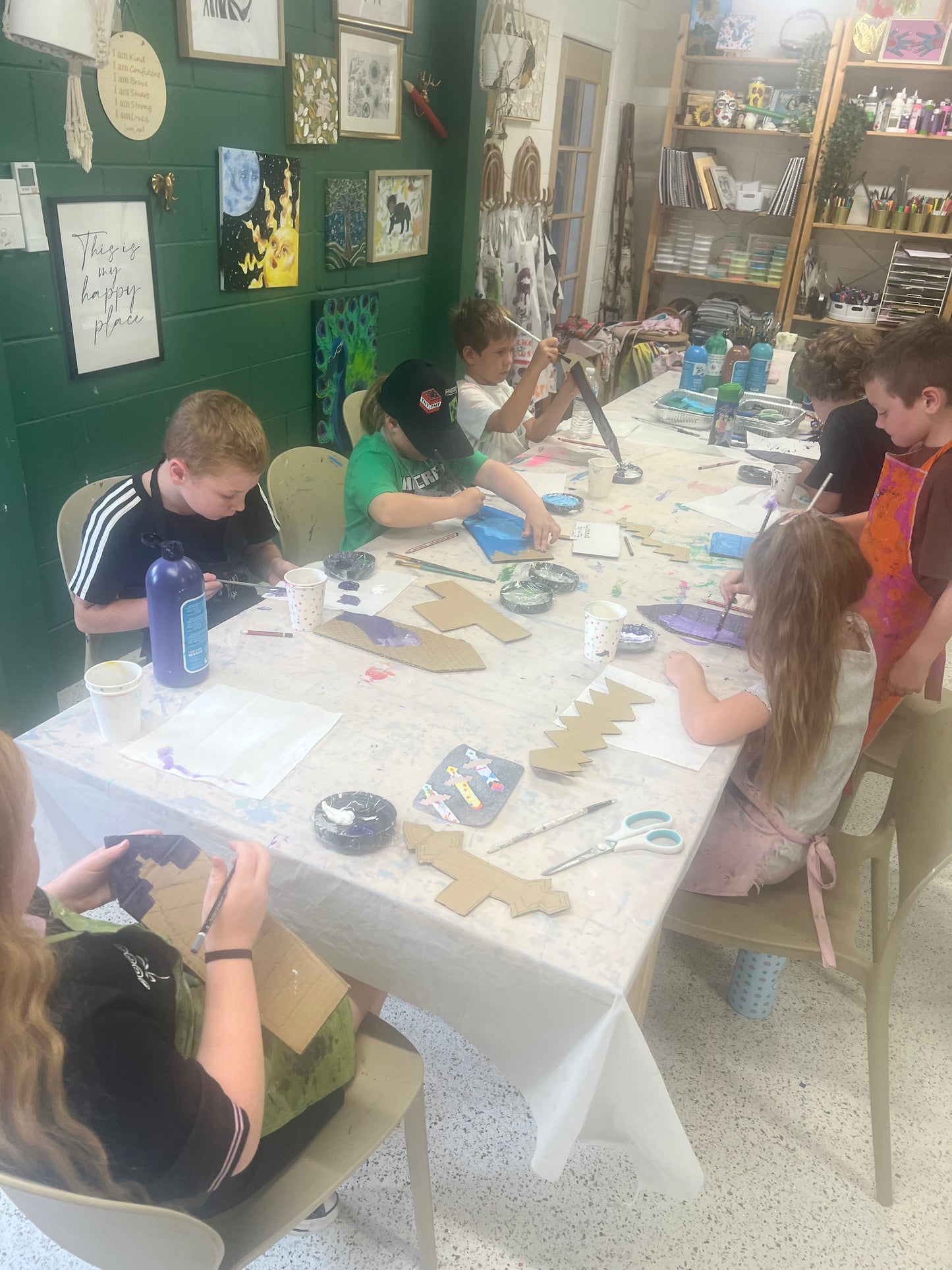 Minecraft Themed Birthday Party