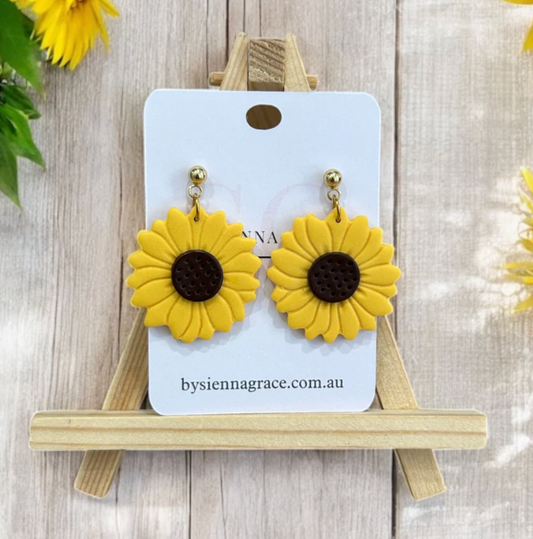 Sunflower Earrings