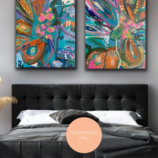 Freedom now 2 pce artwork